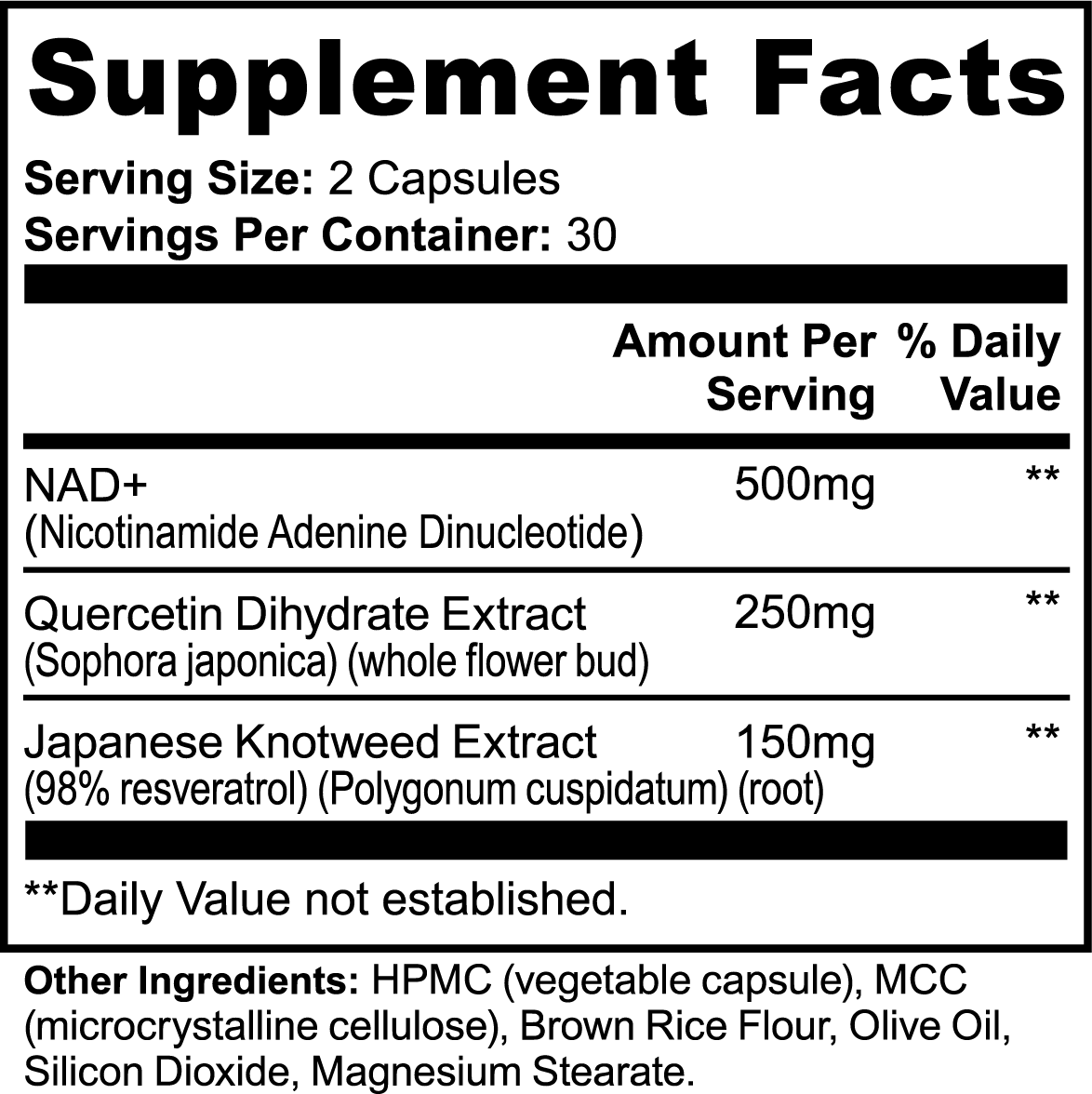 Renew — NAD+ with Resveratrol & Quercetin
